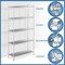 GRIDMANN Shelf Liners for Wire Rack - Commercial-Grade Plastic Pre-Cut Shelving Covers